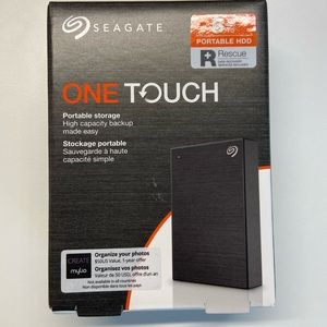 Seagate One Touch portable HDD 5TB Black